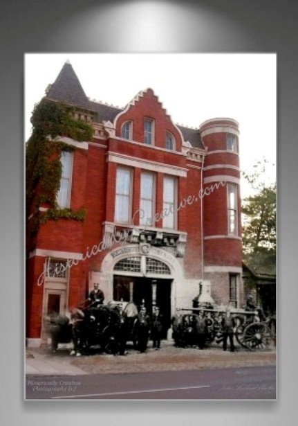 Historic Nashville Fire House Old Fire Station Crew