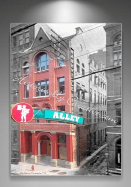 Old Buildings Nashville Banner Historic Printers Alley Nashville  Printers Alley History                                                                  